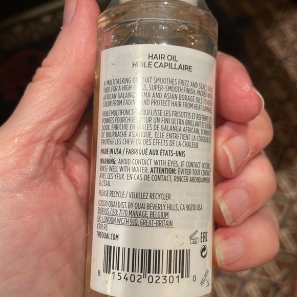 NIB Sealed “OUAI” AMAZING SHAMPOO AND CONDITIONER&Hair Oil - Picture 7 of 7